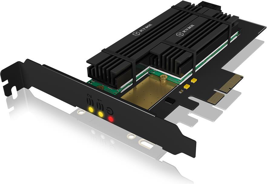 Icybox PCIe kartica za proširenje 2x M.2 SSD s hladnjakom - 20 EUR