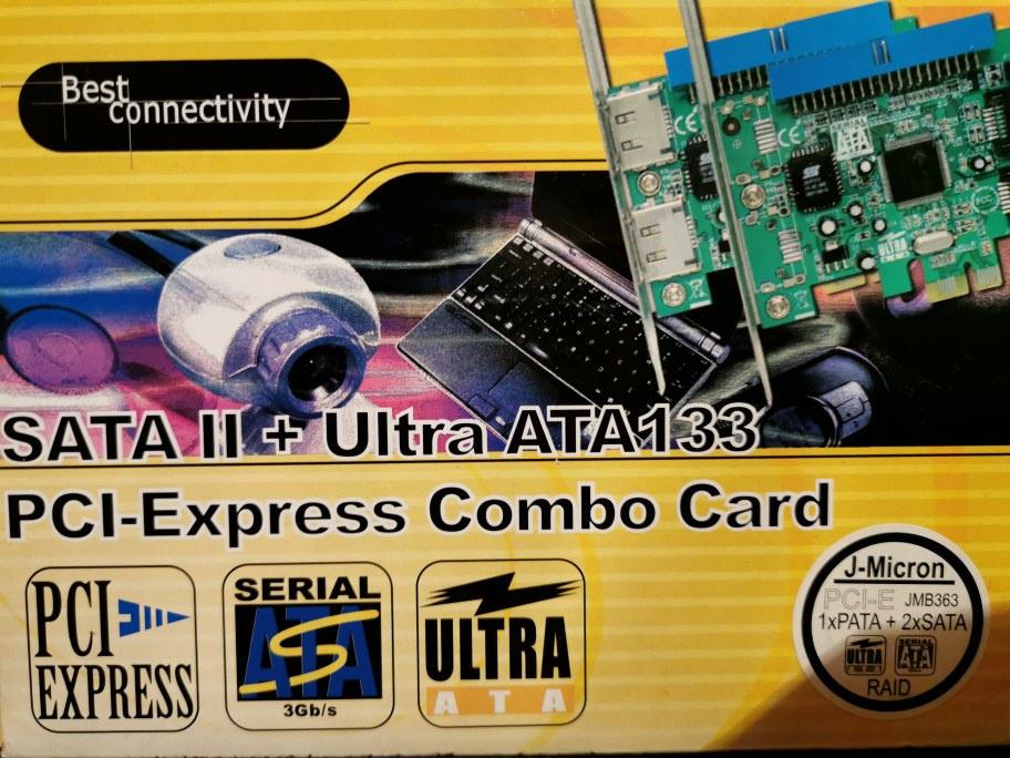 Kontroler SATA II + ATA133  PCI-EXP