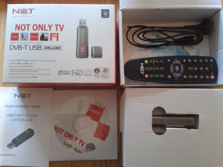 TV tuner NOT ONLY TV LV5TDLX DVBT USB Deluxe