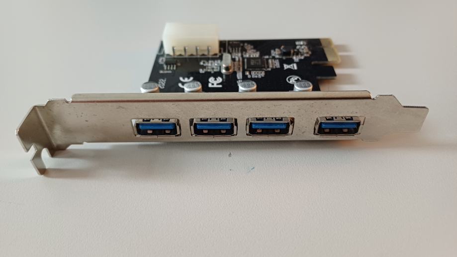 USB 3.0 / 4 Port - kontroler - PCI Express