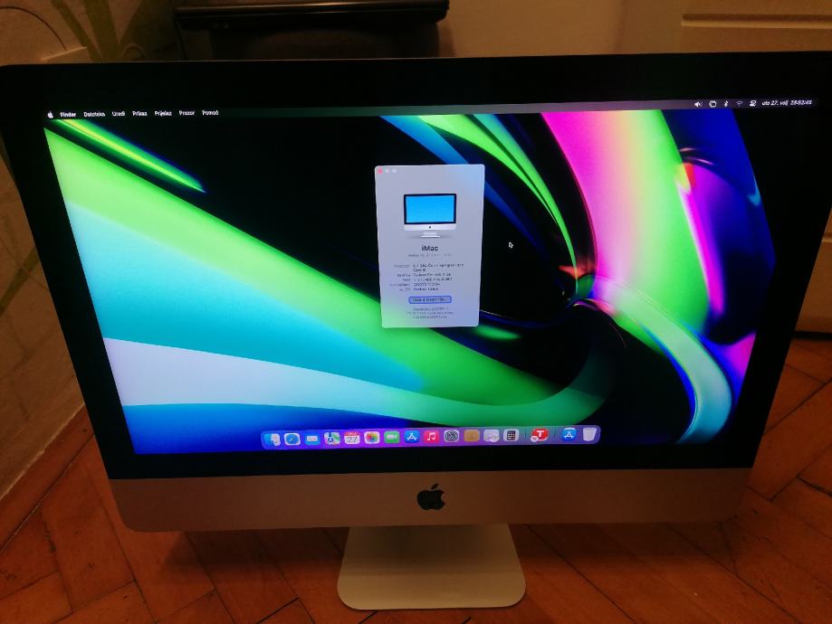 Apple iMac 21.5 Core i5 3.4 gHz
1TB HDD, 2017, kao nov,original kutija
