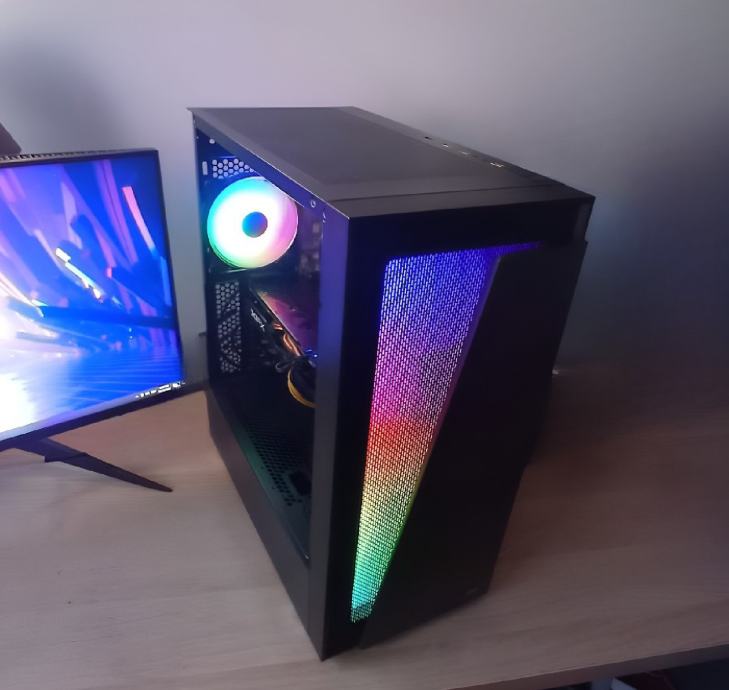 Pc Completo Gamer I7 Kit Rx 580 8gb Com Monitor 16gb Ram Ssd todas as