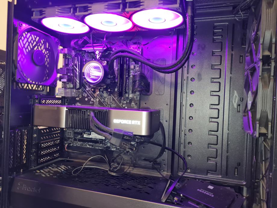 High end Gaming PC ryzen 9 5900x, RTX 3090 FE, 32Gb, 1000Gb SSD, top