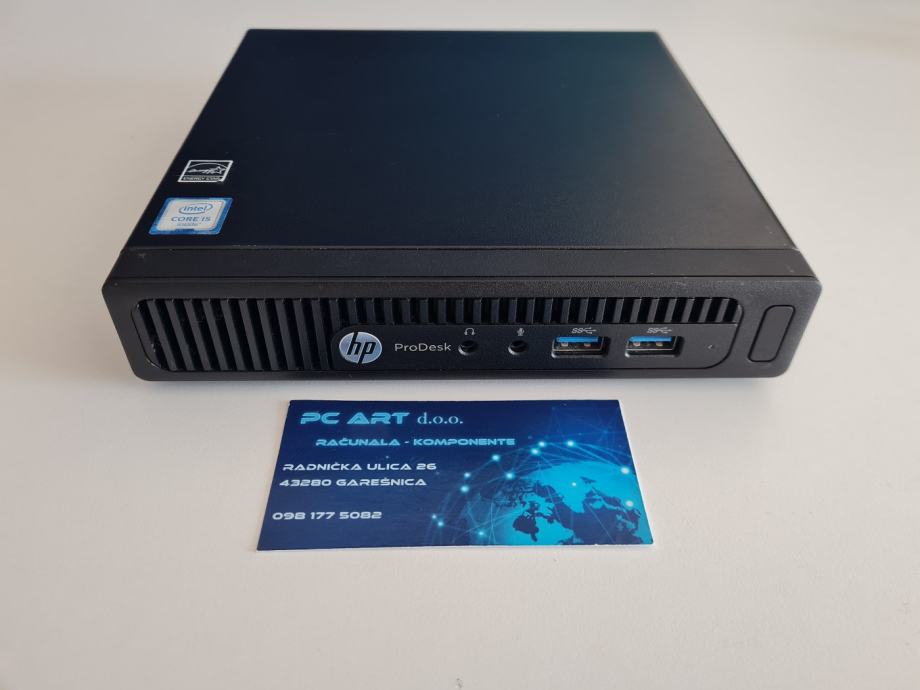 HP PC ProDesk 600 G3 Mini Intel G4400T RAM 16GB SSD 240GB W11 WiFi (Refurbished