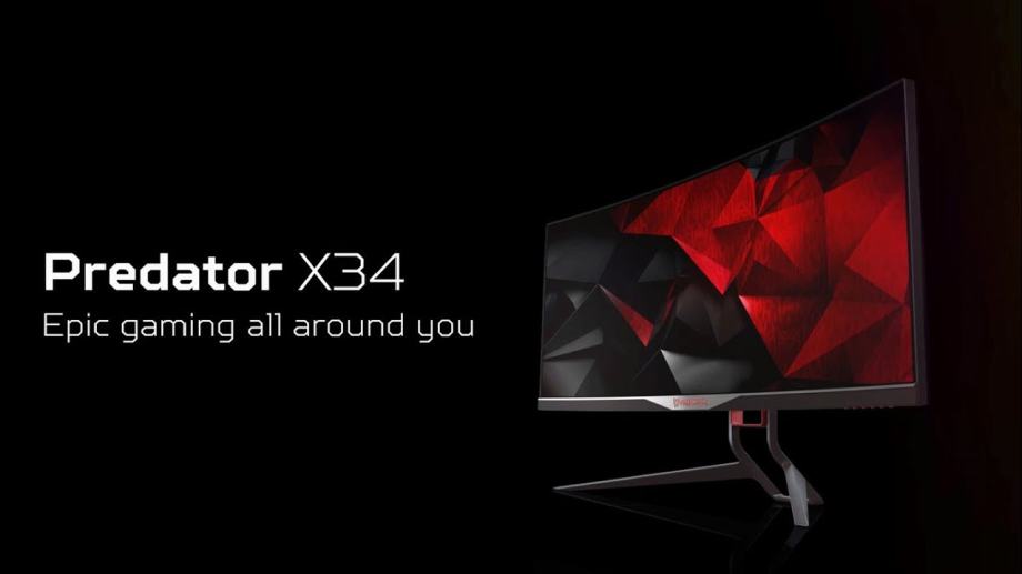 Curved Monitor X34p Specs Acer Predator 34in QHD IPS 180Hz Curved