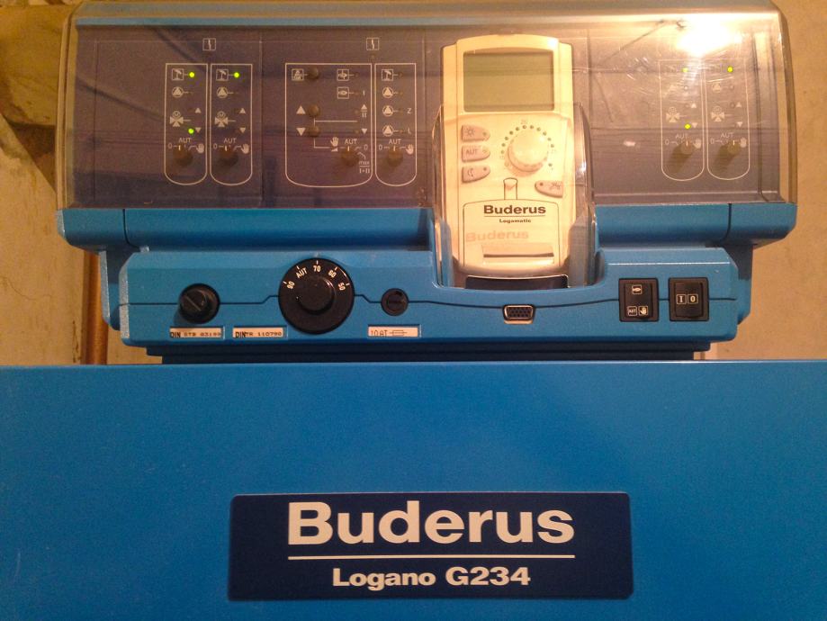 Buderus Logano G234 komplet - Plinska pec/Kotao