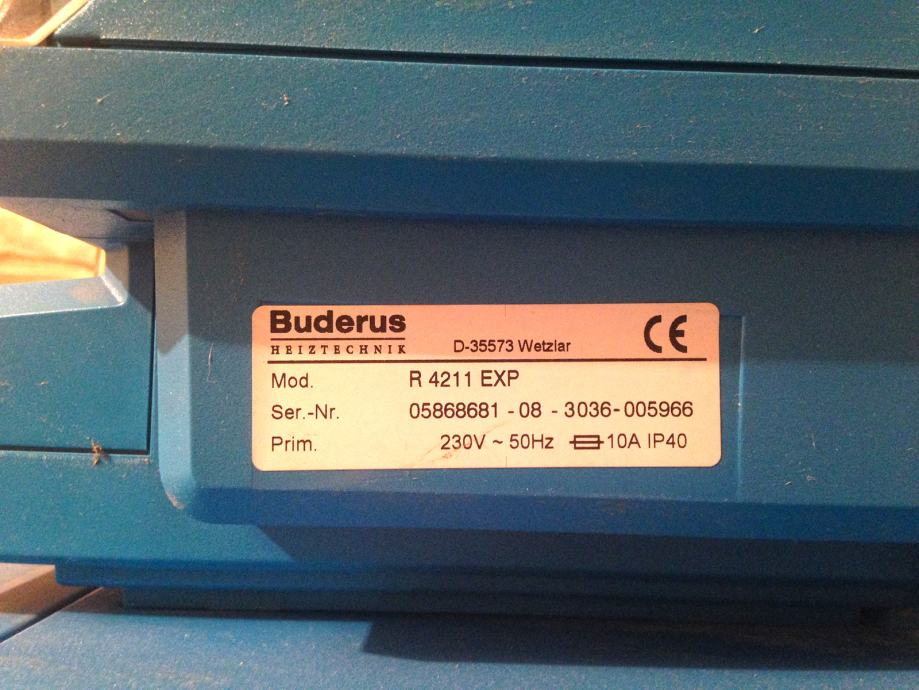 Buderus Logano G234 komplet - Plinska pec/Kotao