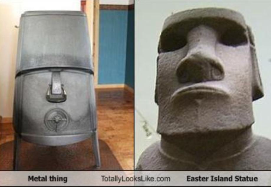 Jotul Combifire No. 1 Easter Island Stove Pec Komin Na Drva