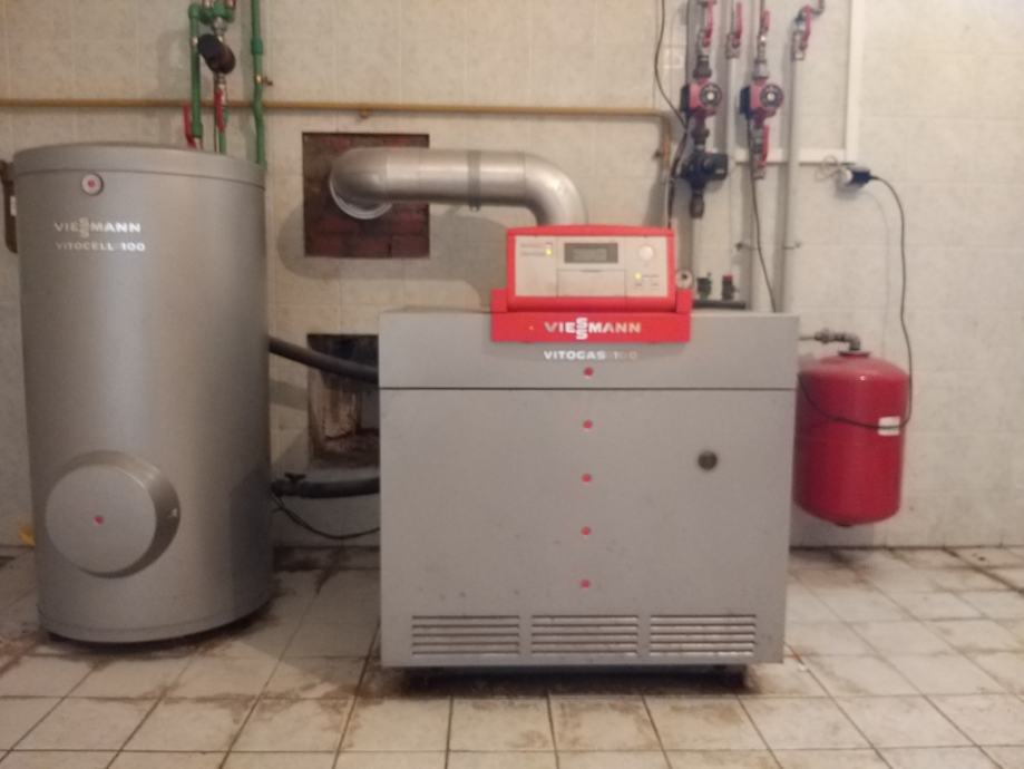 Viessmann Vitogas 100 pec i Vitocell 100 spremnik