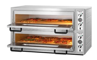 Pećnica za pizzu-pizza peć_ NT921, 2 x 6 pizza 30 cm, dvoetažna-NOVO!