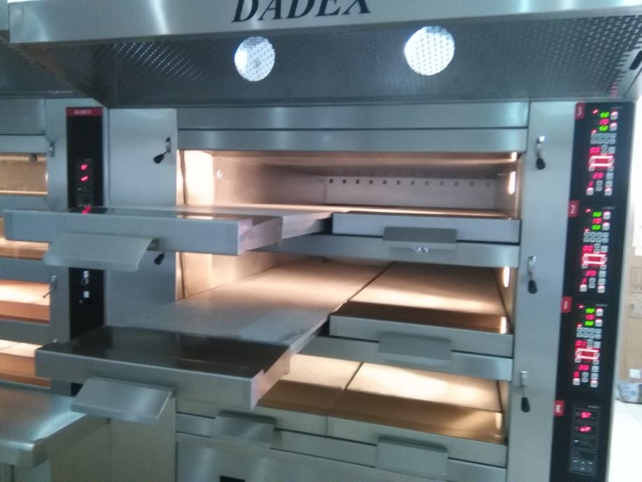 Električna etažna pekarska peć DADEX D-PEK 3227 sa izvlačivim pločama