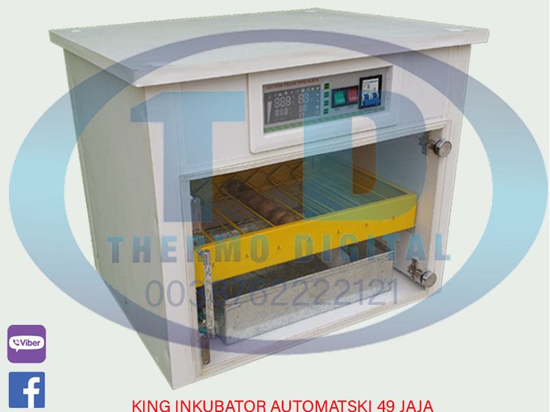 Profesionalan KING automatski inkubator 49 jaja