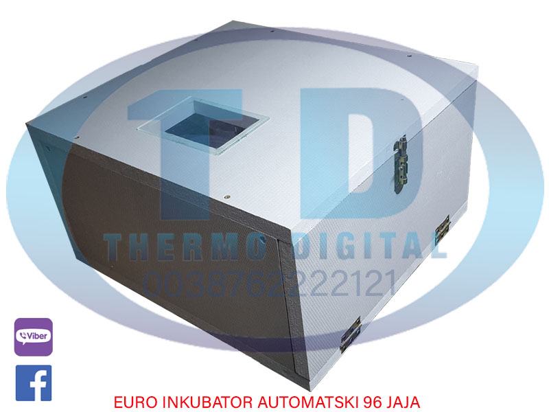 Euro Automatski inkubator 96 jaja sa skenerom za jaja