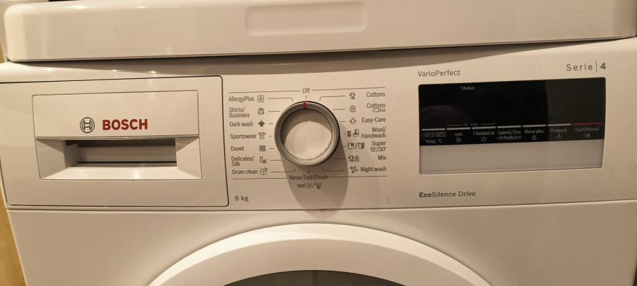 Perilica rublja Bosch Vario Perfect serie 4