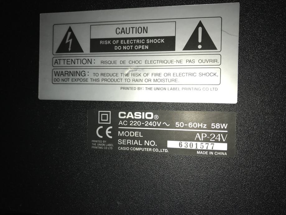 Top Chargeur * Netzadapter, Ladegerät, 24 V, Für Tastatur Casio Celviano AP- 450