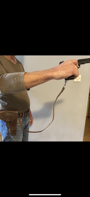 Kožna vezica vojni lovački pištolj revolver tokarev Tt p38 Luger 08