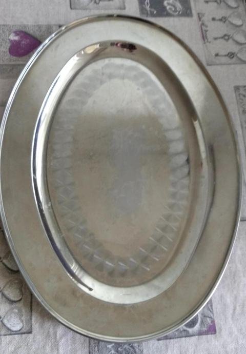 Tacna inox oval NOVO dimenzije od 40 cm 35 cm 30 cm 25 cm 15 cm