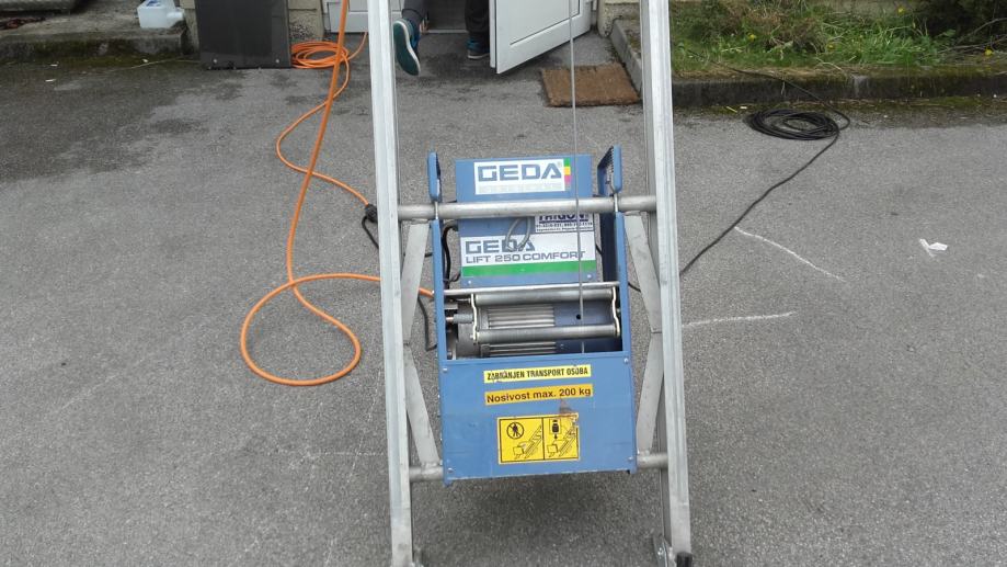 GEDA LIFT COMFORT 250 NOVI(najam i prodaja) TRIGON dizalotehnika