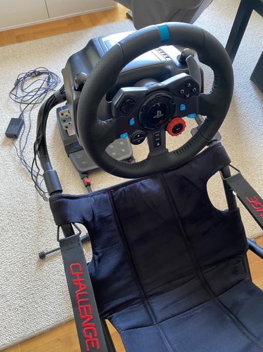 Logitech G29 + Playseat challenge