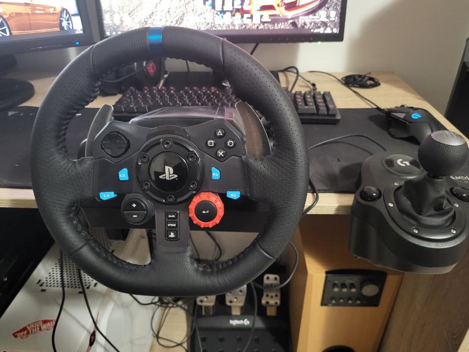 Logitech G29 + shifter