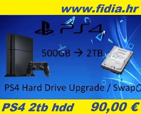 ⭐️⭐️ PS4 HDD 2tb - 90,00€ ⭐️⭐️