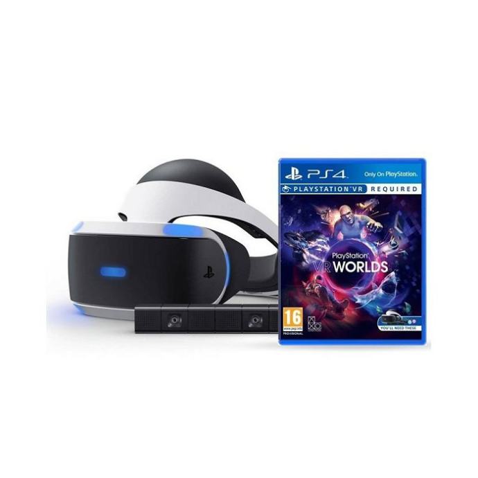 SONY PlayStation VR + VR Worlds VCH + Camera v2/PSVR Mk3 NOVO!!!!