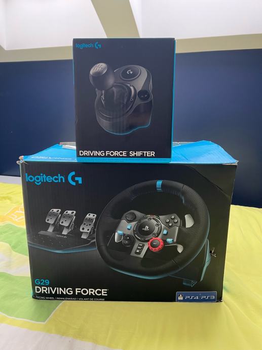 VOLAN LOGITECH G29 • SUPER STANJE • HSHIFTER
