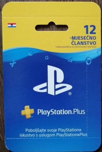 PlayStation Plus Card 365 - 12 mjeseci pretplata