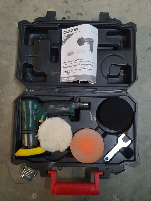 Pneumatski set za poliranje Parkside Air polishing set PDAP 75 A1