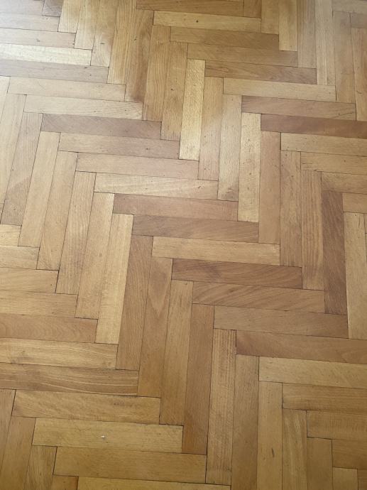 Bukov parket - parena bukva 250mm x 45 mm letvice