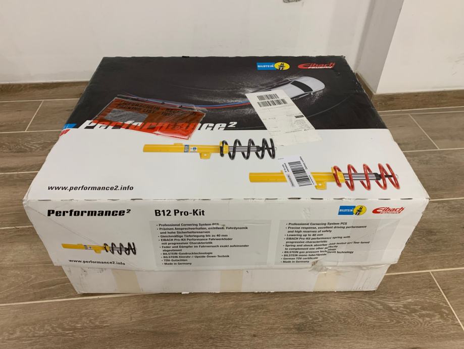 Bilstein B12 Pro-Kit s Eibach pro kit oprugama, Audi A4 B8