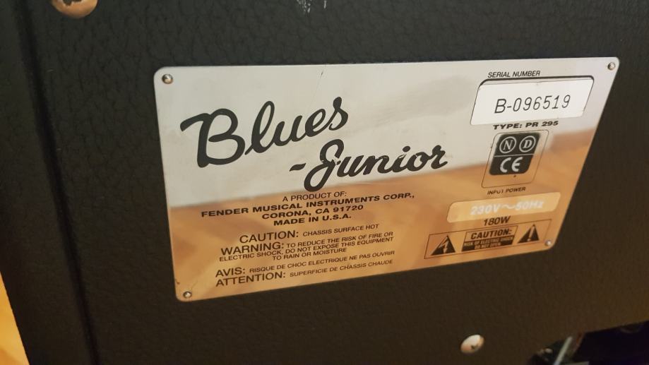 Fender Blues Junior Made in USA