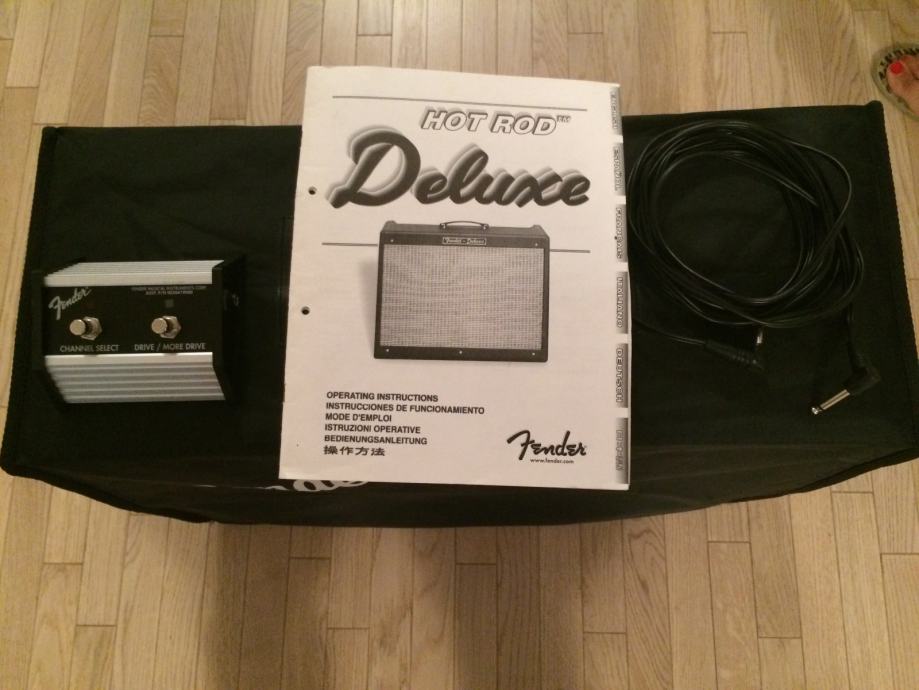 FENDER HOT ROD DELUXE BLONDE SPEC. EDITION JENSEN SPEAKER 2004