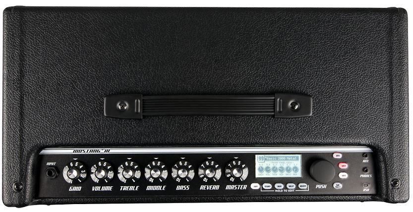 FENDER MUSTANG III V2 100 W + 4 BTN Footswitch + EXP-1 pedal + navlaka