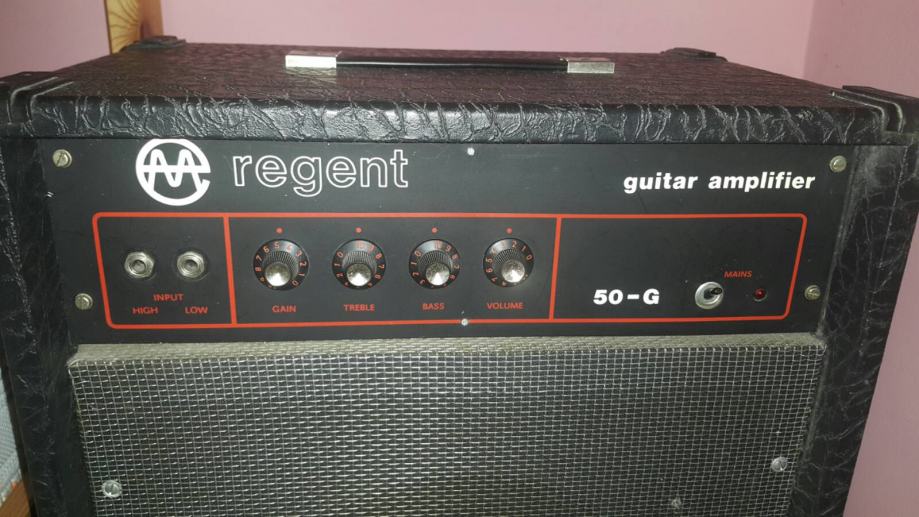 Gitarsko pojačalo Regent 50 G - Prvi vlasnik