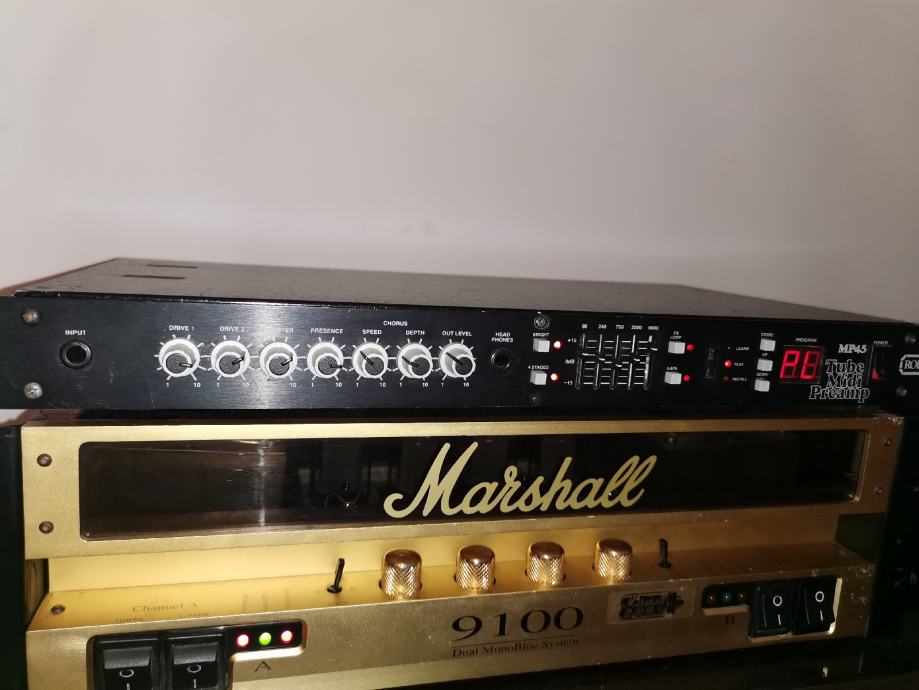 Rolls mp45 rack tube preamp