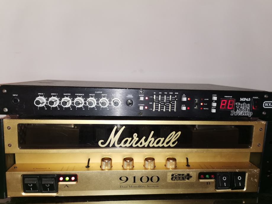 Rolls mp45 rack tube preamp