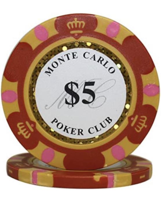 Poker Chips Monte Carlo 1000
