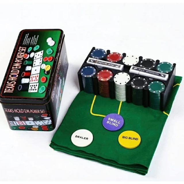 Set De Poker Tipo Casino Texas Hold 200 Piezas | Cuotas Sin Interés