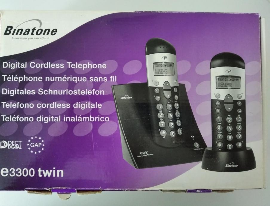 TELEFON (2 x) BEŽIČNI