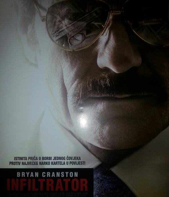 Bryan Cranston INFILTRATOR kino filmski plakat