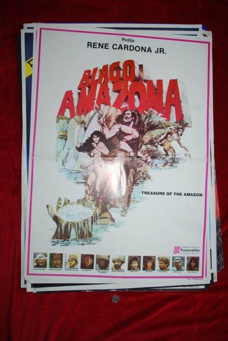 Filmski plakat : BLAGO AMAZONA ( STUART WHITMAN ) -69KN