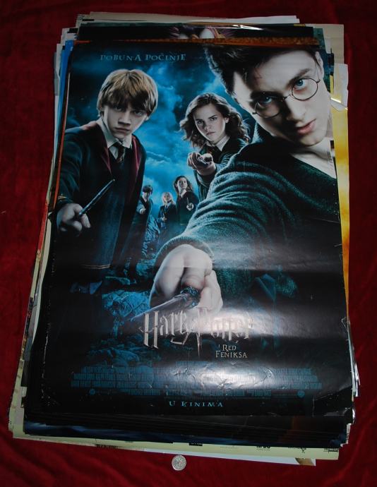 Filmski plakat:  Harry Potter i Red feniksa - 99kn