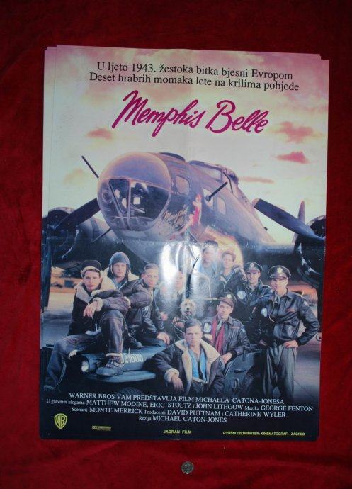 Filmski plakat : MEMPHIS BELLE ( MATTHEW MODINE ) = 75kn