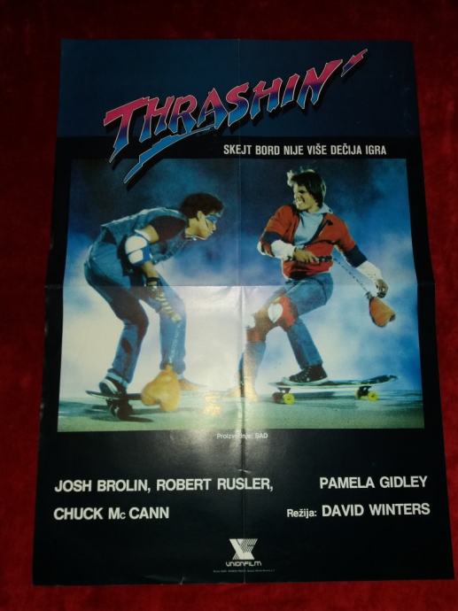 Filmski plakat : TRASHIN ( SKEJT BORD ) - JOSH BROLIN - 75KN