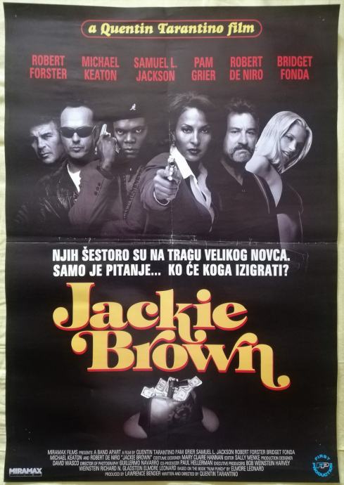 Jackie Brown Originalni Filmski Plakat