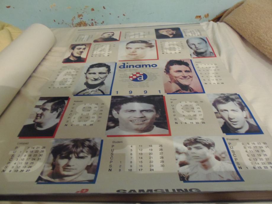 Kalendar Dinamo 1991