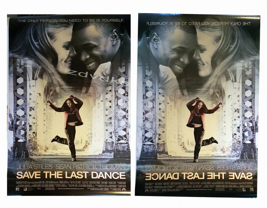 kino poster SAVE THE LAST DANCE iz 2001 -Plešimo zajedno -Julia Stiles