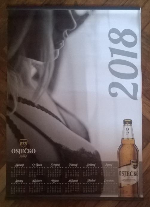Osječko pivo - plakat / kalendar za 2018. godinu