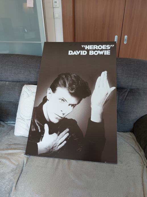 Poster David Bowie Heroes